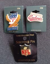 Advertising pin badges for sale  PURLEY