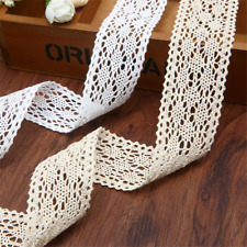 Yards cotton lace for sale  Shipping to Ireland