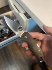 Spyderco native fluted for sale  Bartlesville