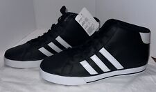 ZAPATOS DE ATLETISMO ADIDAS NEO SE DAILY VULC MID negros y blancos para hombre 11.5 segunda mano  Embacar hacia Argentina