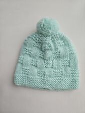 Hand knitted beanie for sale  LEEDS