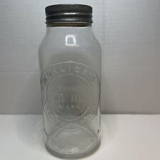 Horlick’s Malted Milk Bottle 20 Oz Racine Wisconsin W/ Lid for sale  Shipping to South Africa