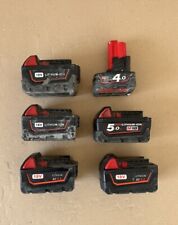 Milwaukee batteries 12v for sale  BRIERLEY HILL