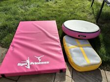 Gymnastics mats inflatable for sale  FLEET