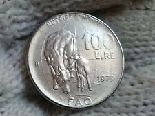 Usato, Moneta da 100 LIRE 1979 Italia: FAO Nutrire il Mondo usato  Castellaneta