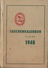 Taschenkalender jahr 1948 gebraucht kaufen  Berlin