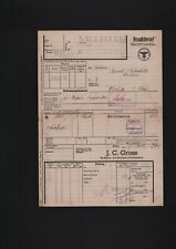Frachtbrief 1944 gross gebraucht kaufen  Leipzig