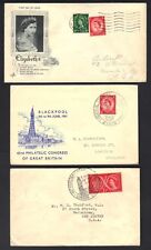 GB 1950-60's Coll De 9 Q. Isabel Cvrs Incluye Reg Ltr Fdcs & Especial Cancela, usado comprar usado  Enviando para Brazil