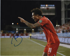 Foto autografada assinada 8x10 Team Canada Tajon Buchanan certificado de autenticidade #6 comprar usado  Enviando para Brazil