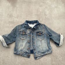 Girls denim jacket for sale  MANCHESTER