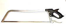 Haban 26 Saw Large Butcher Meat Bone Saw Black Plastic handle, used for sale  Shipping to South Africa