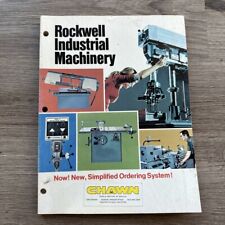 Catálogo de maquinaria industrial Rockwell 1977 segunda mano  Embacar hacia Argentina
