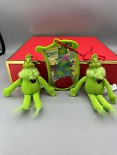 Lot Of 3 Hallmark Dr. Seuss THE GRINCH Ornaments for sale  Shipping to South Africa
