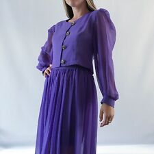 Beautiful vintage purple for sale  LONDON