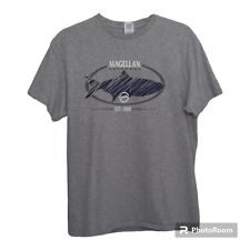 Usado, Camiseta Magalhães Masculina Grande Gráfica de Pesca Normcore Dadcore Gorpcore  comprar usado  Enviando para Brazil