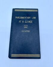 Vintage book parliamentary for sale  Denver