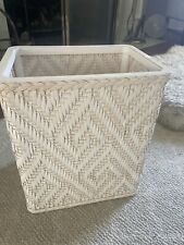 Vintage white wicker for sale  Metuchen