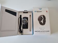 Smartwatch unissex híbrido Withings Steel HR e rastreador de atividades - 40 mm preto comprar usado  Enviando para Brazil