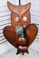 Vtg owl mirror for sale  Shipping to Ireland