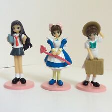 Cardcaptor Sakura Gashapon Set of 3 Figures Rare Tomoyo Vintage Anime Clamp  for sale  Bakersfield