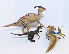 Lote de coleção Jurassic Park World Hammond Velociraptor Geosternbergia Parasauro comprar usado  Enviando para Brazil