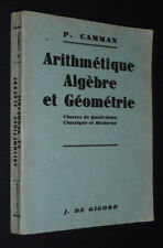 Arithmétique algèbre géomé d'occasion  Tinténiac