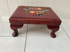 Small mahogany footstool for sale  BILLERICAY