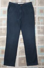 Mens Burton Navy Blue Slim Fit Stretch Chino Trousers - Size 30" Waist / 29" Leg for sale  CHIPPENHAM