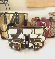 coach holiday patchwork bag for sale  Winthrop