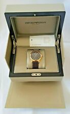 Emporio Armani Swiss Made Quartz Relógio Feminino ARS2003 Dourado Rrp £ 525, usado comprar usado  Enviando para Brazil