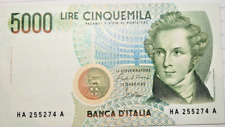 5000 lire bellini usato  Roma