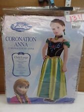 Novo Disney Frozen cornation Anna Fantasia 3PC ~ Criança Grande (12-14) comprar usado  Enviando para Brazil