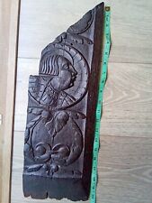 Antique wooden carved for sale  BUDLEIGH SALTERTON