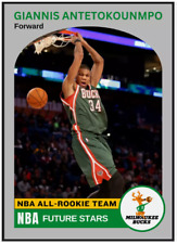2013 Giannis Antetokounmpo Future Stars NBA Rookie Card Milwaukee Bucks #34 comprar usado  Enviando para Brazil