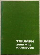 Triumph 2000 mk2 d'occasion  Expédié en Belgium