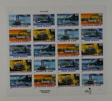 Usado, Folha de 20 selos de barcos a vapor US SCOTT 3091-3095 32 CENTAVOS FACE, SEM MARCA DE CHARNEIRA comprar usado  Enviando para Brazil