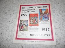 1937.catalogue livres étrenne d'occasion  Saint-Quay-Portrieux