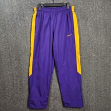Pantalones NIKE para Hombre Talla Grande Púrpura Amarillo Tormenta Calce Pista Corredores Baloncesto Lakers segunda mano  Embacar hacia Argentina