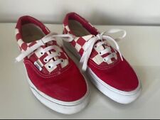 Vans red white for sale  HITCHIN