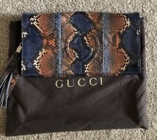 Gucci blue brown for sale  EXETER