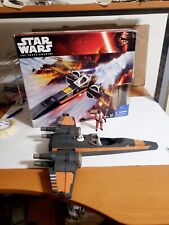 Usado, 2015 Force Awakens Star Wars x-Wing barco Poe Dameron con caja y figura segunda mano  Embacar hacia Argentina