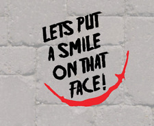 Joker smile aufkleber gebraucht kaufen  Papenburg
