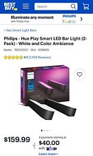Philips hue play for sale  Houston