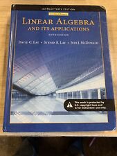 Álgebra Linear e Suas Aplicações Quinta Edição Instrutores Pearson, Edição comprar usado  Enviando para Brazil