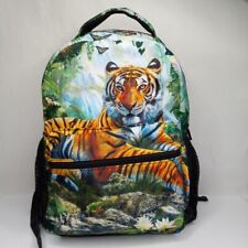 Mochila escolar Jungle Tiger Nature 16 polegadas cetim tamanho completo para estudantes comprar usado  Enviando para Brazil