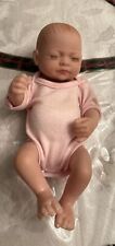 Full Body Vinyl Silicone Girl Doll Realistic Reborn Baby Dolls Newborn 10” Pink for sale  Shipping to South Africa