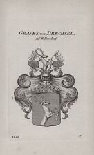1830 Torno Wolfersdorf Escudo Abrigo De Arms Grabado Heráldica comprar usado  Enviando para Brazil
