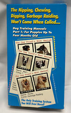 Manuais de treinamento de cães parte 1: filhotes de até quatro meses de idade, VHS, 1998, , usado comprar usado  Enviando para Brazil
