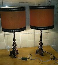 Antica coppia lampade usato  Torino