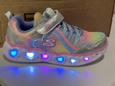 Zapatillas Skechers SN302308L con luces de corazón para niñas talla 2 jóvenes segunda mano  Embacar hacia Argentina